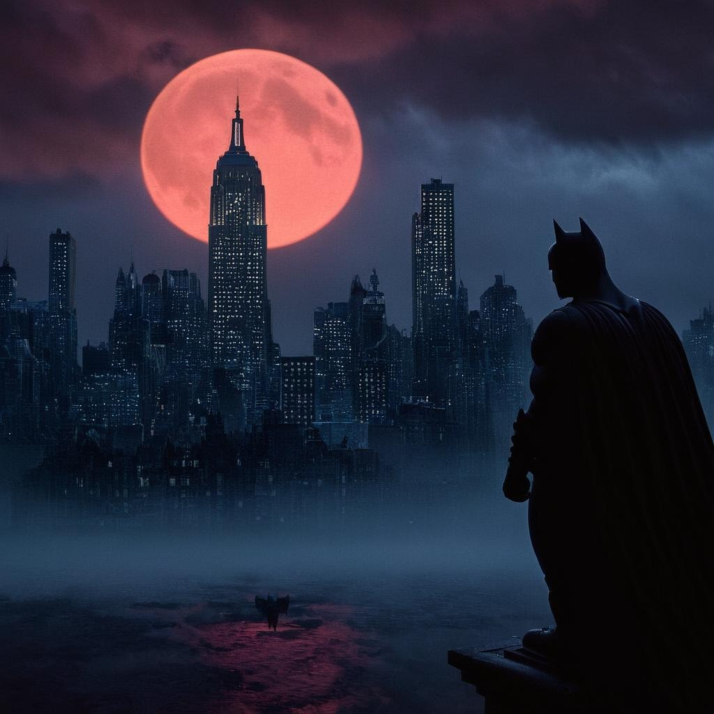 Gotham Guardian - Batman's Watchful Eye